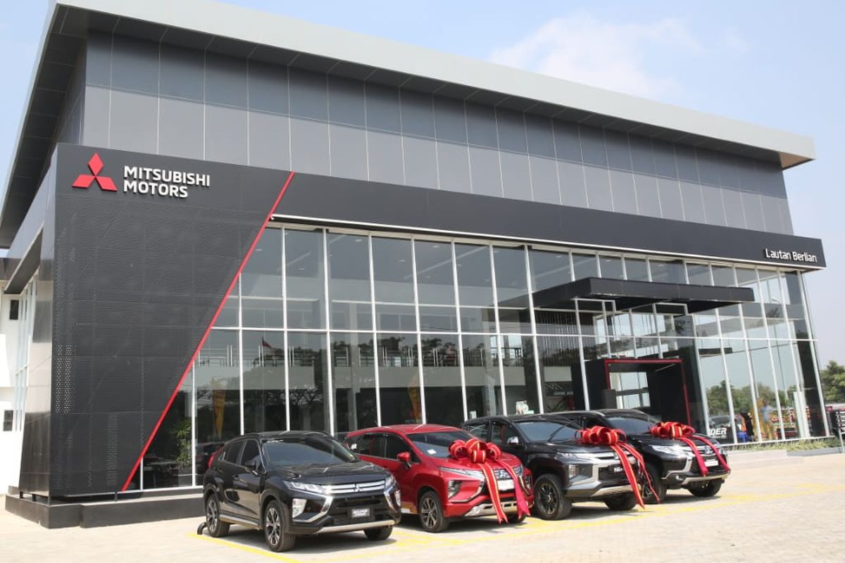 Ilustrasi dealer Mitsubishi yang baru dibuka di Palembang