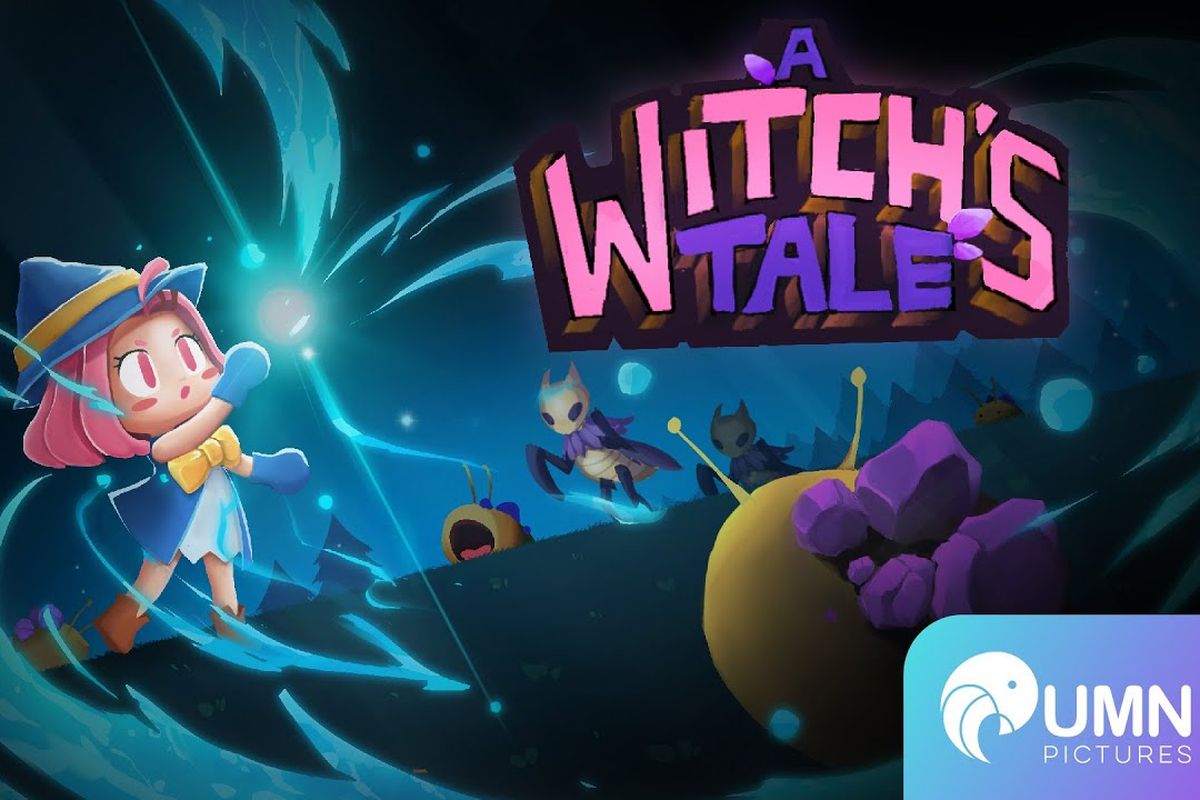 Ilustrasi A Witch's Tale, sebuah game karya studio game lokal asal Indonesia UMN Pictures Game Studio