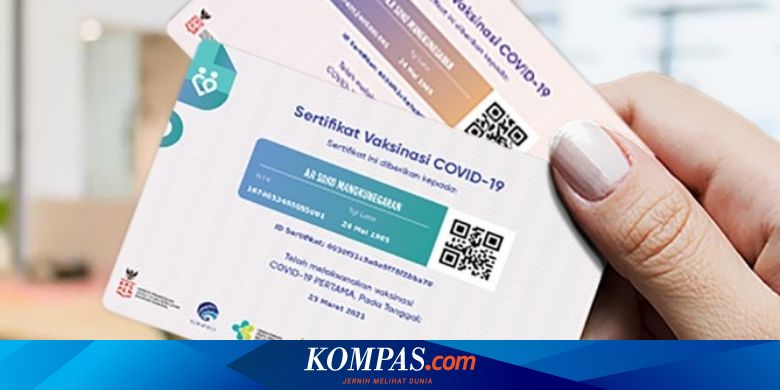 Cara mendapat sertifikat vaksin