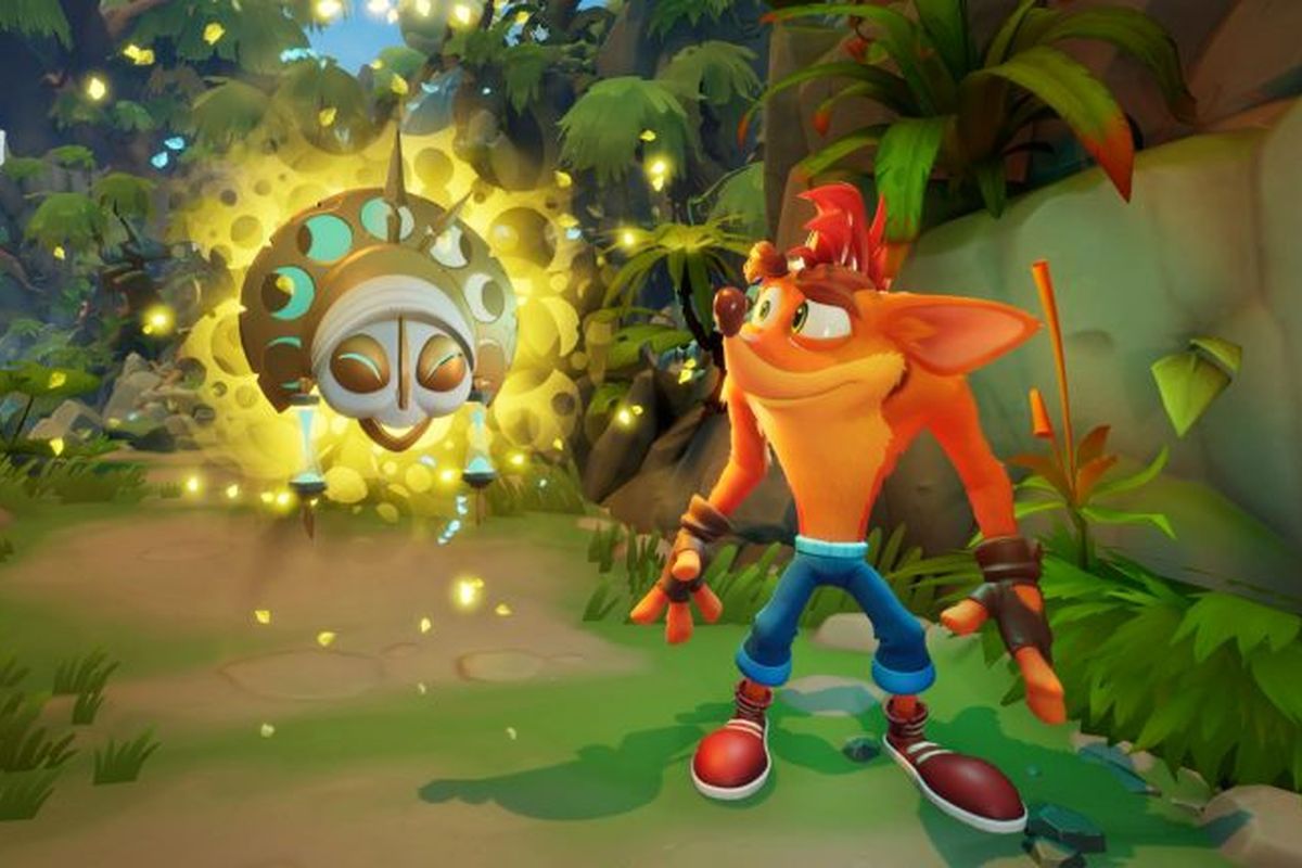 Cuplikan gameplay Crash Bandicoot 4: Its About Time.