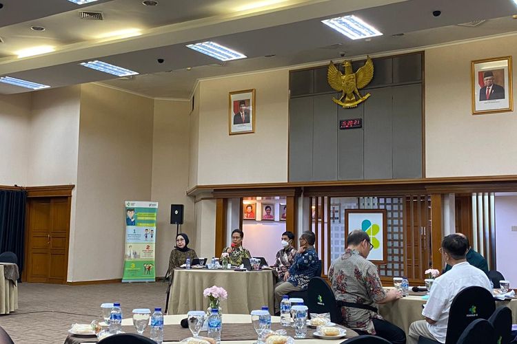 Suasana Public Hearing RUU Kesehatan di Kantor Kemenkes, Jakarta, Jumat (17/3/2023). 