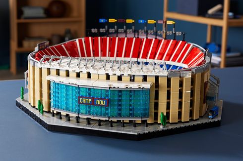 Lego Suguhkan Atmosfer Stadion Camp Nou bagi Fans Barcelona