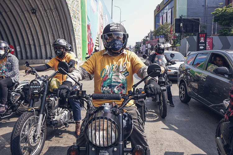 One Ride di Indonesia merupakan bagian dari acara global yang dibuat tiap tahun oleh Royal Enfield di berbagai negara.