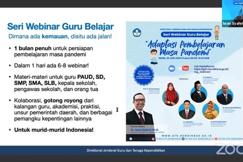 Guru, Ikuti Webinar Kemendikbud Ini untuk Persiapan Tahun Ajaran Baru