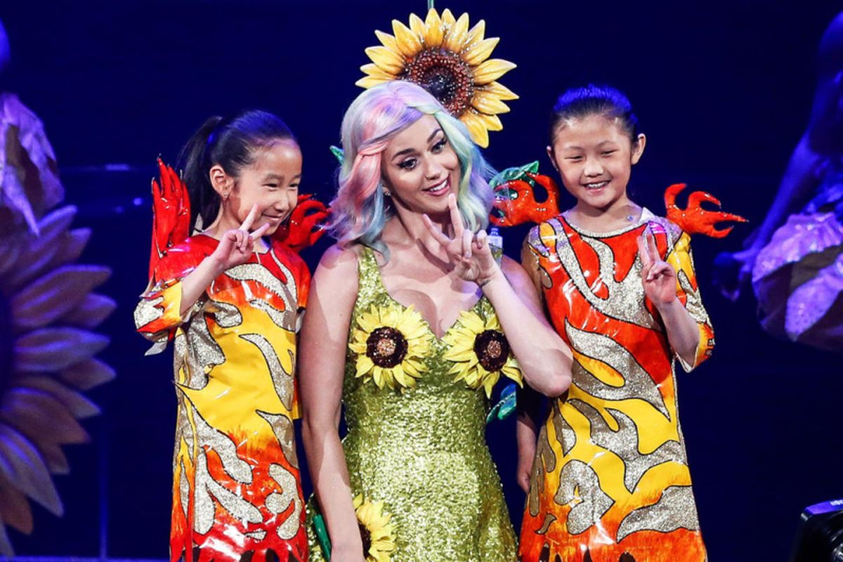 Katty Perry saat di taiwan