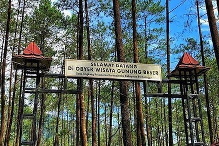Gunung Beser di Purbalingga Jawa Tengah