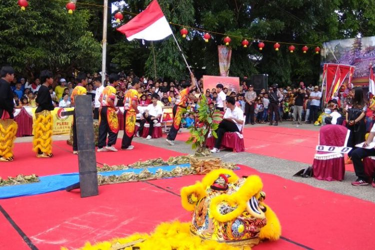 Festival Barongsai di Toboali, Bangka Selatan