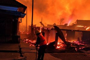 450 Rumah di Bangka Belitung Ludes Terbakar, Tak Ada Korban Jiwa, Listrik Dipulihkan Bertahap