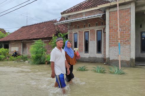 Tanggul Sungai Tuntang Jebol, Banjir Demak Semakin Meluas