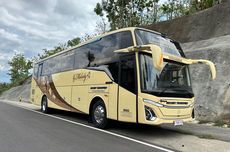 Bus Baru PO Melody Transport, Pakai Bodi Jetbus 5 MHD