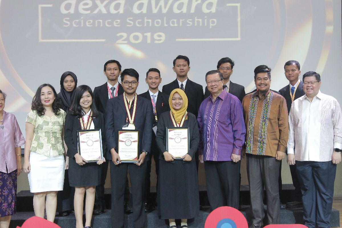 Penganugerahan Dexa Award Science Scholarship 2019 di Tangerang Selatan (27/6/2019).