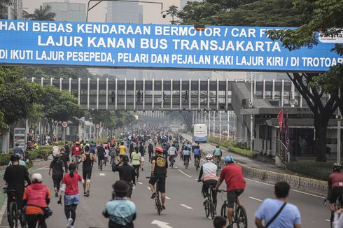 Dishub DKI Pertimbangkan PKL Boleh Berjualan Lagi di Car Free Day