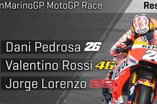 Detik-detik Aksi Pedrosa Asapi Marquez, Lorenzo, dan Rossi
