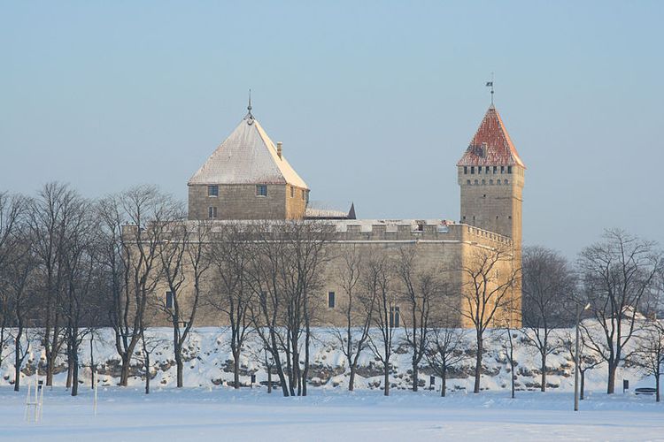 Kastil Kuressaare, Estonia