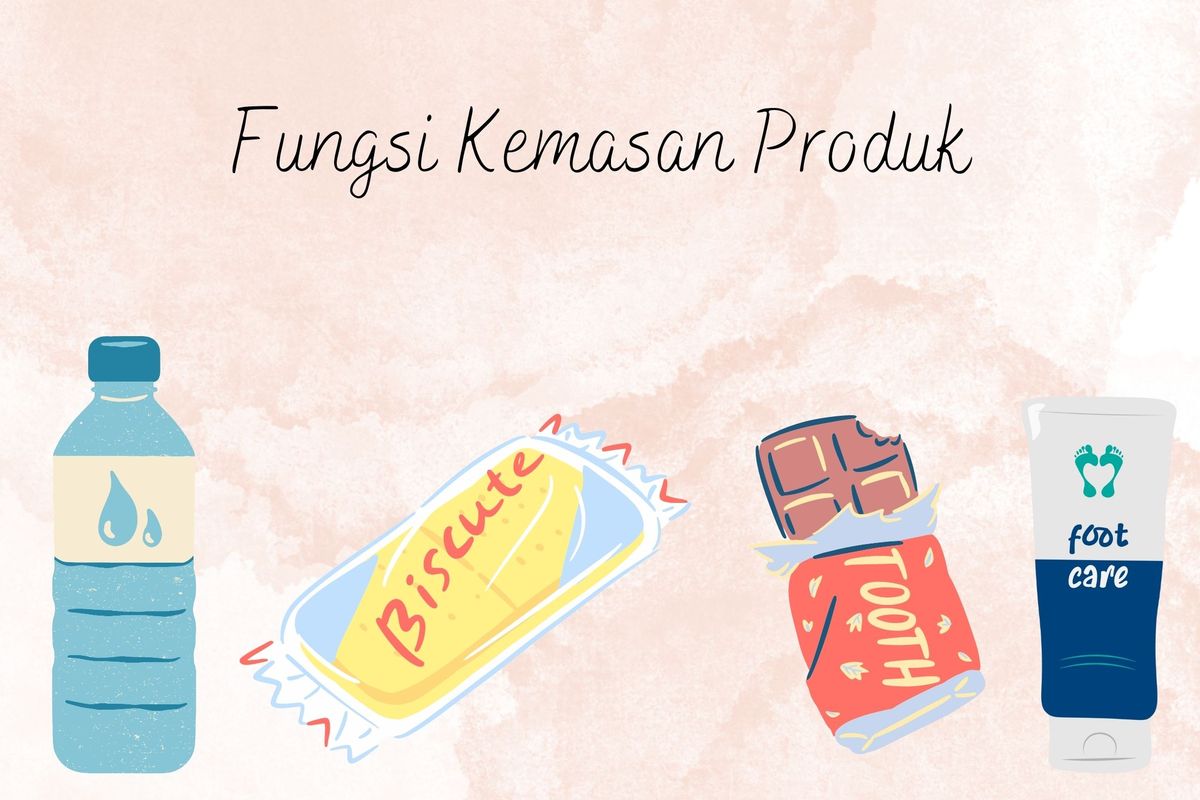 Ilustrasi fungsi kemasan produk