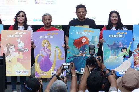 Bank Mandiri Luncurkan Kartu E-money Edisi Disney Princess