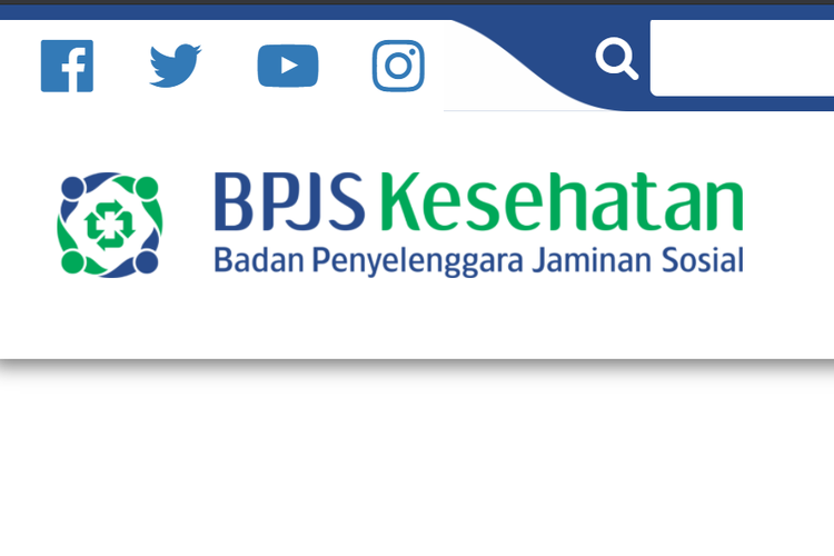 Logo BPJS Kesehatan di situs resminya.