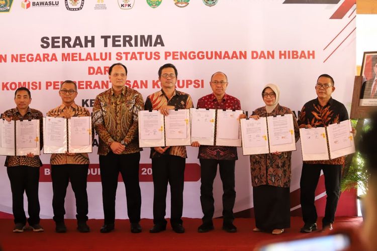 Aset Tanah dan Bangunan Rampasan dari Koruptor Senilai Rp 1,9 Miliar Kini Jadi Milik Purworejo