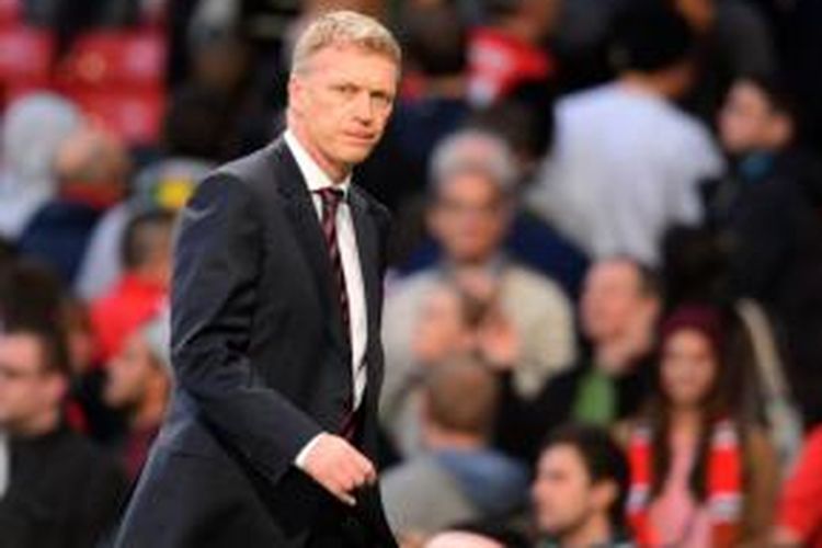 Manajer Manchester United, David Moyes.