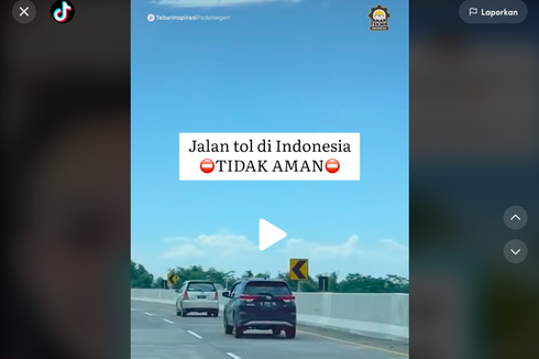 Video Viral Sebut Jalan Tol di Indonesia Tidak Aman, Ini Kata PUPR