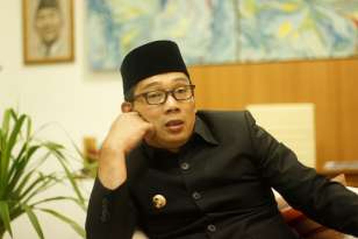 Walikota Bandung Ridwan Kamil di rumah dinasnya, Senin (29/2/2016)