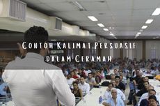 Contoh Kalimat Persuasif dalam Ceramah