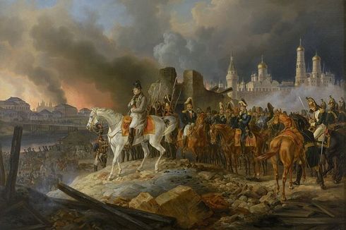 Hari Ini dalam Sejarah: Napoleon Bonaparte Mundur dari Moskwa