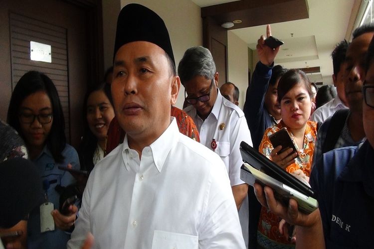 Gubernur Kalimantan Tengah saat menghadiri kegiatan disalah satu Hotel di Kota Palangkaraya