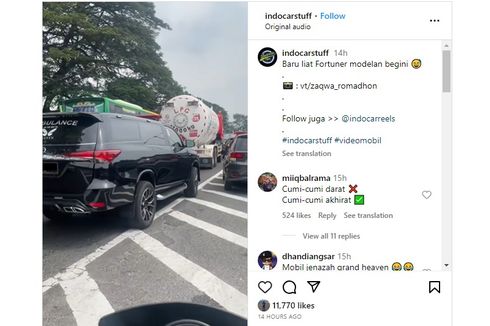 Modifikasi Toyota Fortuner Jadi Ambulans, Terlihat Lebih Panjang