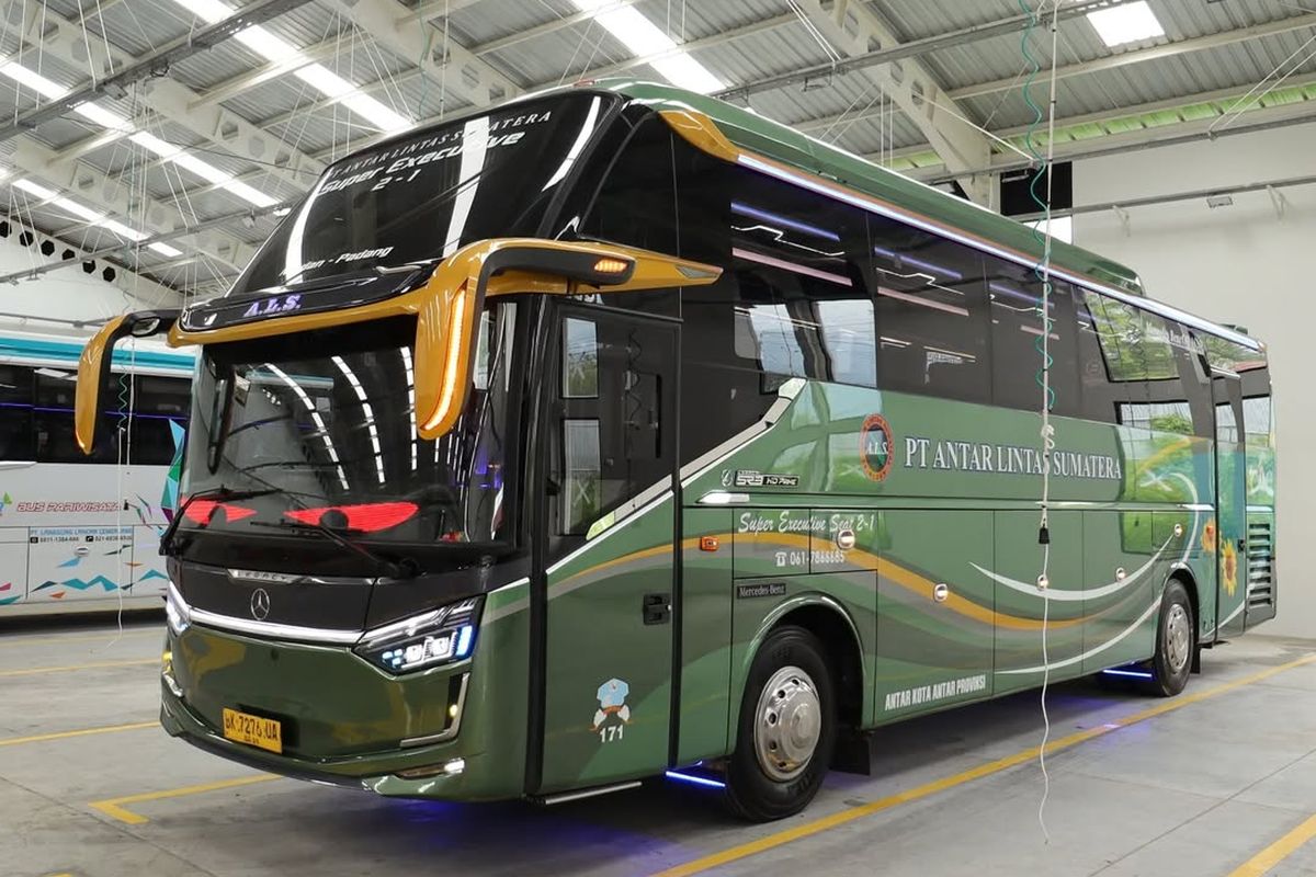 Bus baru PO ALS pakai bodi Legacy SR3 Neo HD Prime Ultimate R