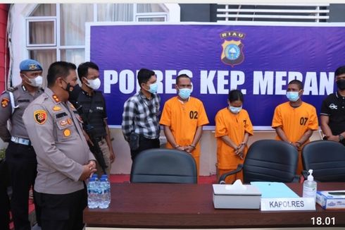 Polisi Tangkap 'Anak Hantu' di Riau, Sempat Curi Motor dan Jual Hasil Pencurian untuk Beli Sabu
