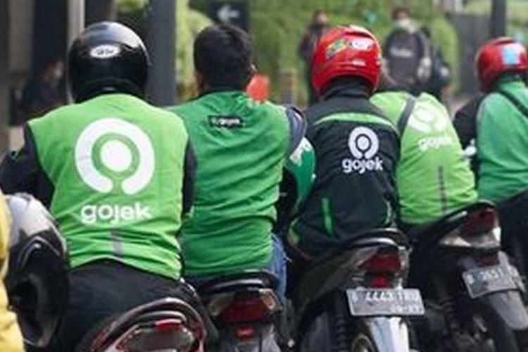 Ilustrasi ojek online