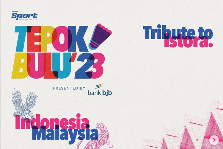 Acara olahraga Tepok Bulu 23 digelar di Istora Gelora Bung Karno, Senayan, Jakarta, Jumat (17/11/2023).