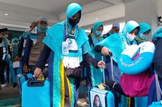 Perdana Selama Pandemi, Suasana Haru Iringi Keberangkatan Jemaah Umrah