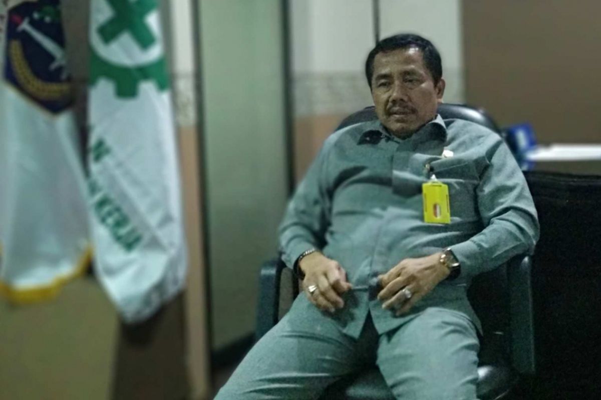 Kepala Bidang Pengawasan Ketenagakerjaan Dinas Tenaga Kerja dan Transmigrasi DKI Jakarta Khadik Triyanto, Rabu (21/3/2018).