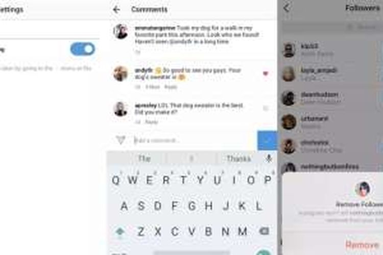 Instagram bisa tutup kolom komentar