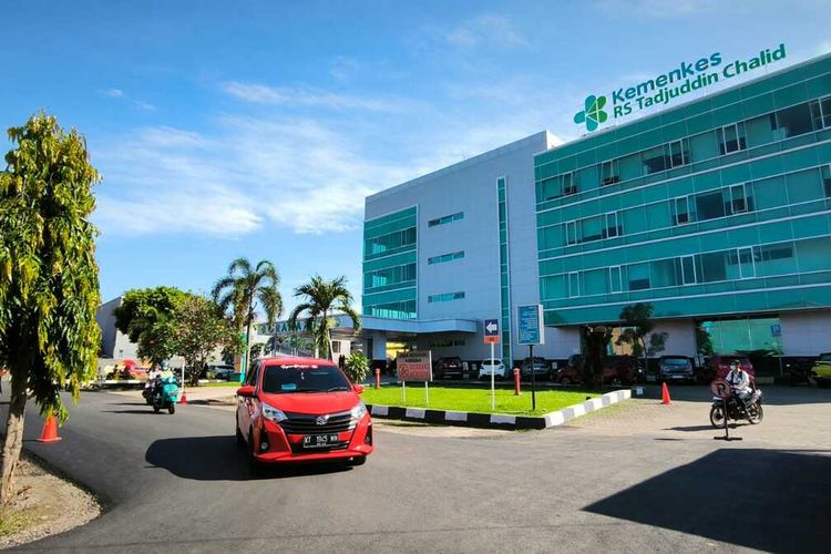Rumah Sakit Umum Pusat (RSUP) Tadjuddin Chalid Makassar yang terletak di Jalan Paccerakkang, Kecamatan Biringkanaya, Kota Makassar, Sulsel.