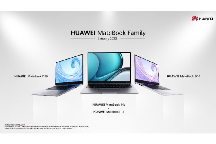 Beragam varian HUAWEI MateBook Family.