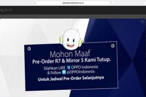 OPPO Mirror 5 Ludes di Hari Ketiga Pre-Order