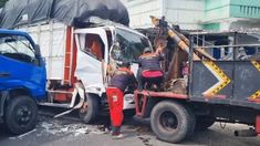 Kecelakaan 4 Kendaraan Terjadi di Jalan Ponorogo–Magetan