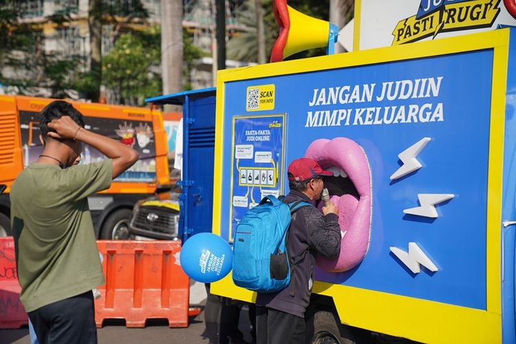 Lewat kampanye Judi Pasti Rugi, kesadaran publik terhadap dampak buruk judol diharapkan semakin meningkat.