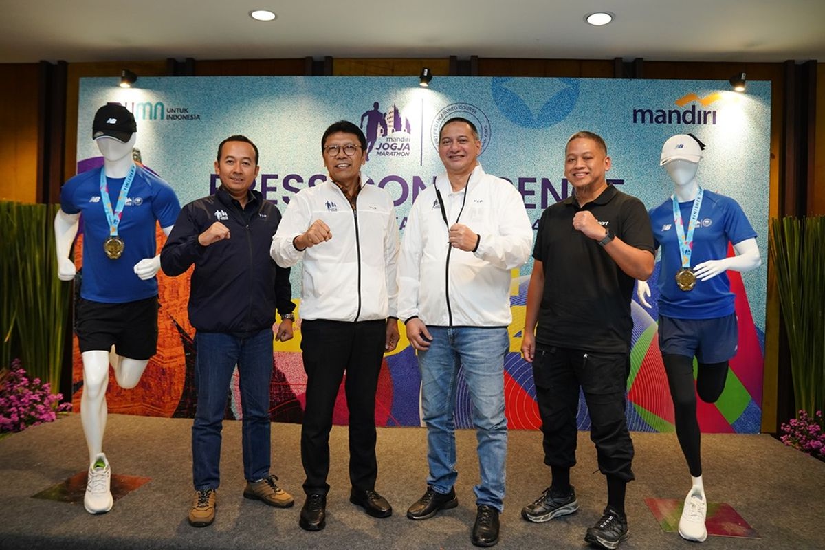 PT Bank Mandiri (Persero) Tbk kembali menggelar Mandiri Jogja Marathon (MJM) 2024 pada Minggu (30 Juni 2024) di area Candi Prambanan, Yogyakarta. 