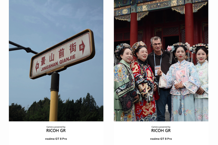 Hasil foto menggunakan kamera ponsel Realme GT 8 Pro dengan tone warna Negative Film.