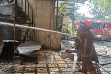 Kebakaran Rumah Makan di Bandung, Sempat Terdengar Suara Ledakan