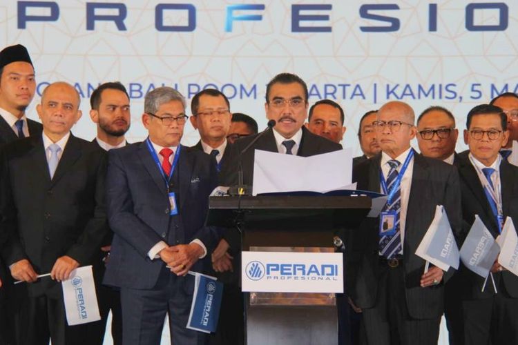 Guru Besar UNM Pimpin Peradi Profesional, Harris Arthur Hedar: Bukan untuk Ciptakan Perpecahan