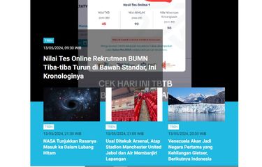 Artikel terpopuler kanal Tren, Senin (13/5/2024).