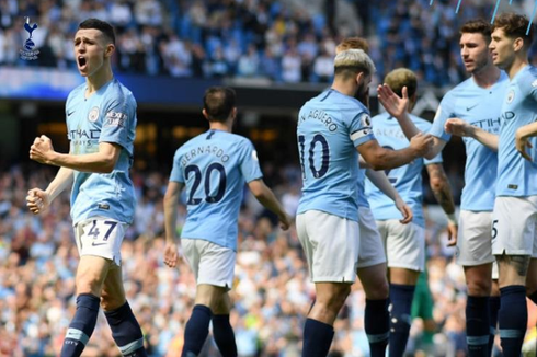 Hasil Manchester City Vs Tottenham, Aguero Cs ke Puncak Klasemen