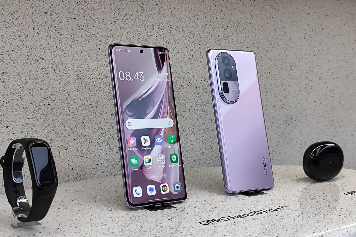 Ilustrasi Oppo Reno 10 Pro Plus.