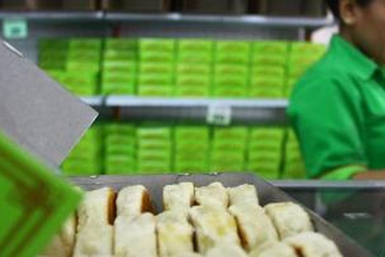 Bakpia Kurnia Sari memiliki beberapa varian rasa. Salah satu bakpia favorit adalah bakpia rasa keju.