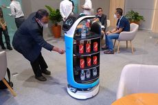 Bertemu Bella, Robot Pengantar Minuman di GIIAS 2022